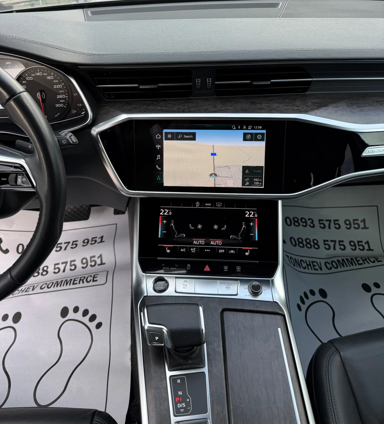 Audi A6 2.0-TDI-quattro-ПЪЛНА СЕРВИЗНА ОТ АУДИ-ПОДГРЕВ-НОВ - изображение 9