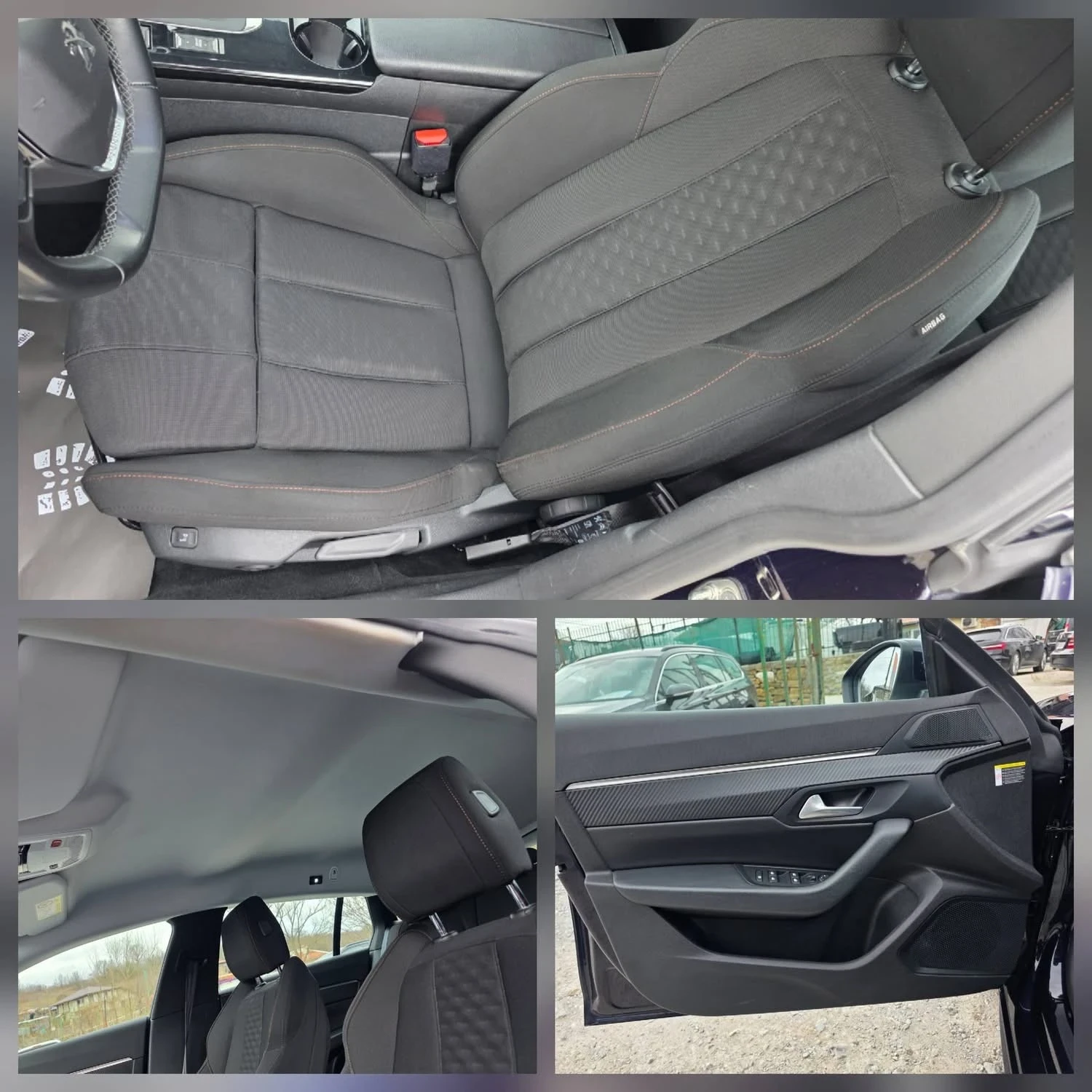 Peugeot 508 1.5HDI 130K.C./ ВИРТУАЛНО ТАБЛО / 360 КАМЕРИ /, снимка 14 - Автомобили и джипове - 53921851