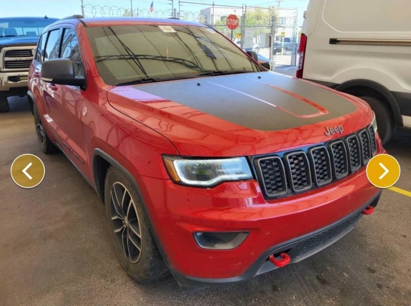 Jeep Grand cherokee Trailhawk* 4x4* панорама* подгрев* обдух* камери* , снимка 1 - Автомобили и джипове - 47239894