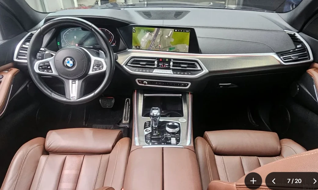 BMW X5 * АВТО КРЕДИТ* ЦЕНА ДО БГ * СЕРВИЗНА ИСТОРИЯ * , снимка 6 - Автомобили и джипове - 55448786