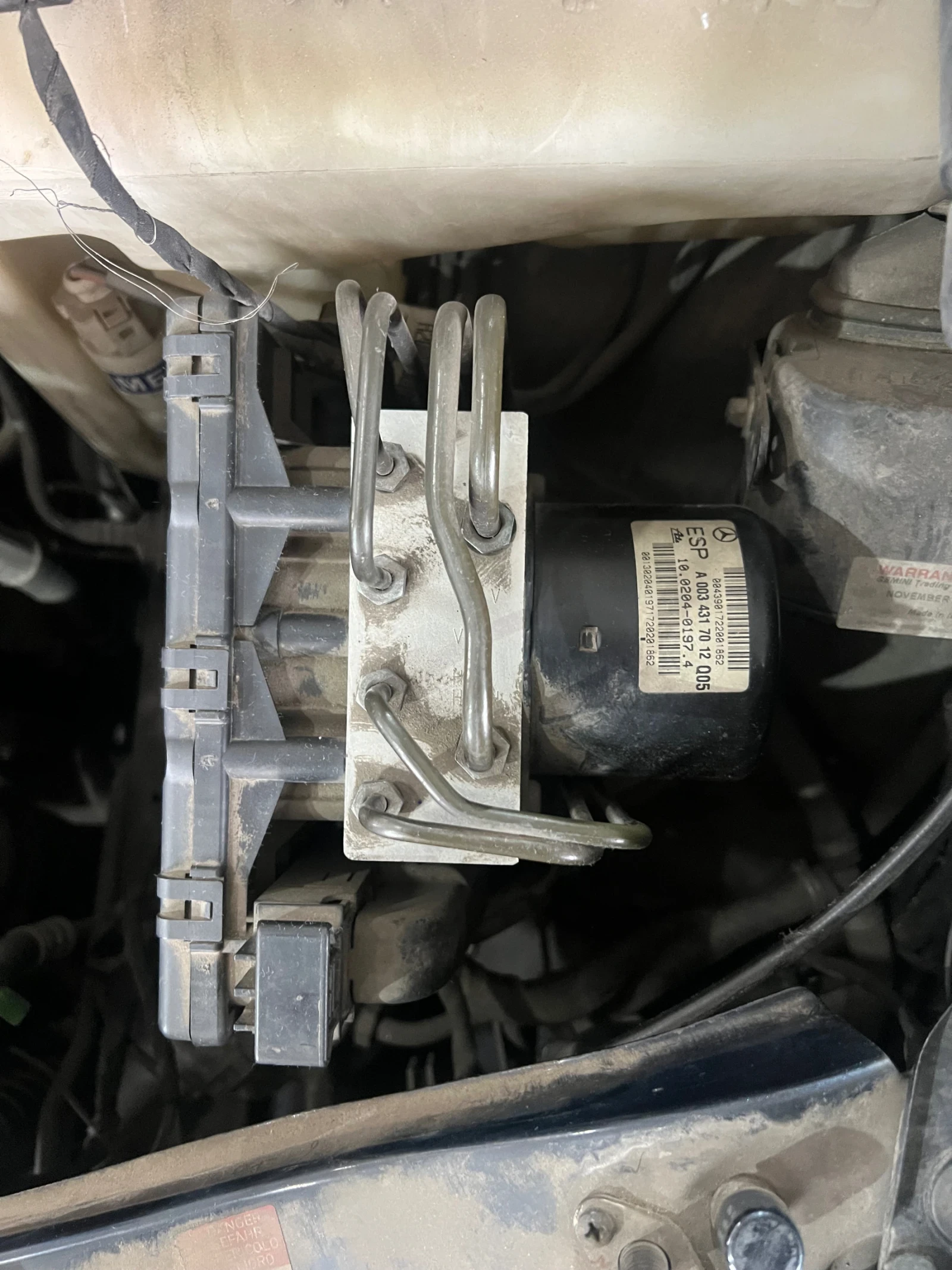 A0034317012 ABS ����� Mercedes SLK CLK A 003 431 70 12 A1705450132 Ate 10.0204-0197.4 A1705450132 | Mobile.bg � ����������� 1