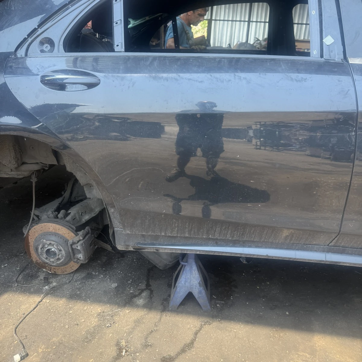 Задна дясна врата Mercedes W222 Facelift 2019 Черна A2227300205