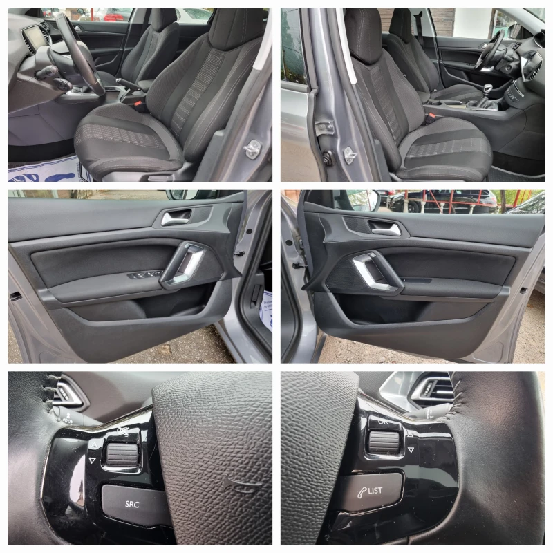 Peugeot 308 1.6hdi * NAVI* KAMERA* PANORAMA* EVRO-6, снимка 9 - Автомобили и джипове - 47555674