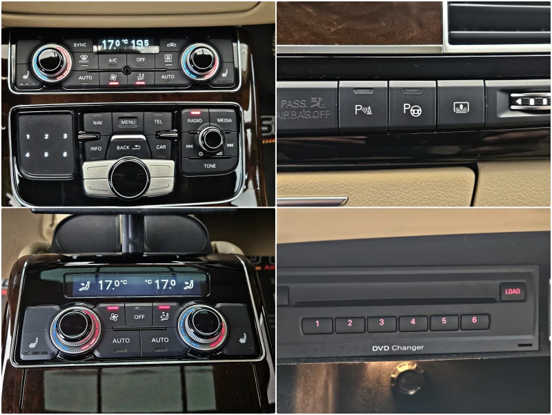 Audi A8 L/MATRIX/DISTR/PANO/CAMERA/BOSE/AMBIENT/NIGHT/LIZI, снимка 12 - Автомобили и джипове - 51748409