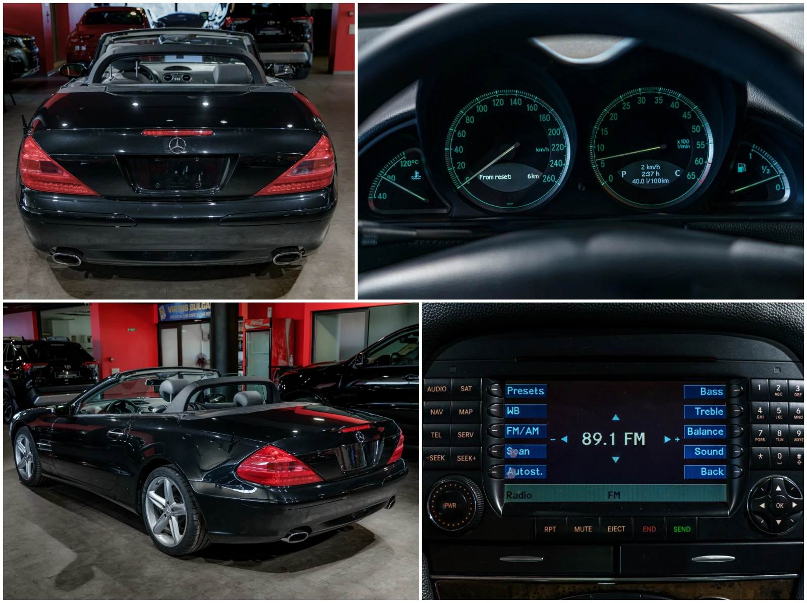 Mercedes-Benz SL 500  Cabrio | Mobile.bg   11