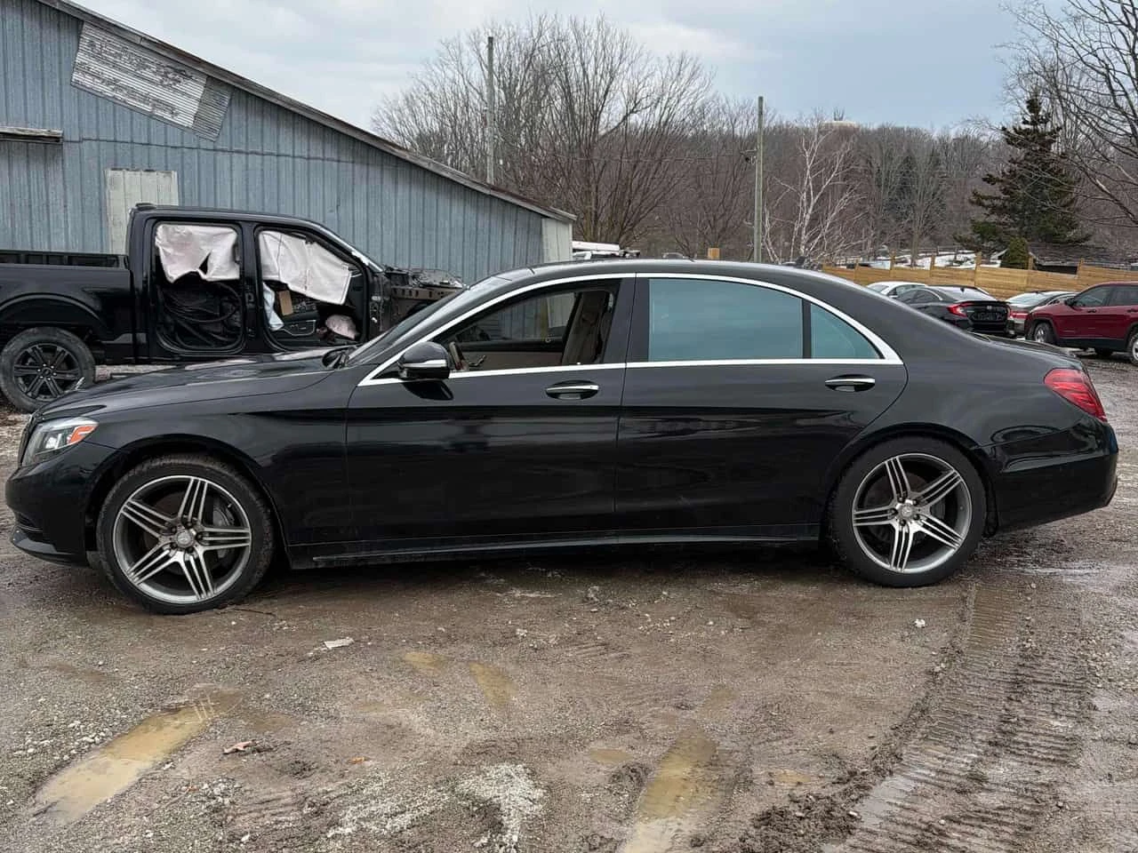 Mercedes-Benz S 550 * CARFAX * ОБДУХВАНЕ * 360 * BURMESTER * NIGHT VIS, снимка 2 - Автомобили и джипове - 54600115