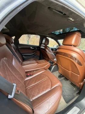 Audi A8 L* 4.2tdi* QUATTRO* ОБДУХВАНЕ* ВАКУМ* NIGHT* , снимка 14