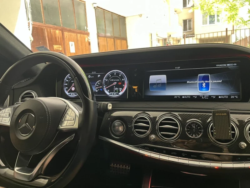 Mercedes-Benz S 63 AMG L/4MATIC, снимка 14 - Автомобили и джипове - 47430078