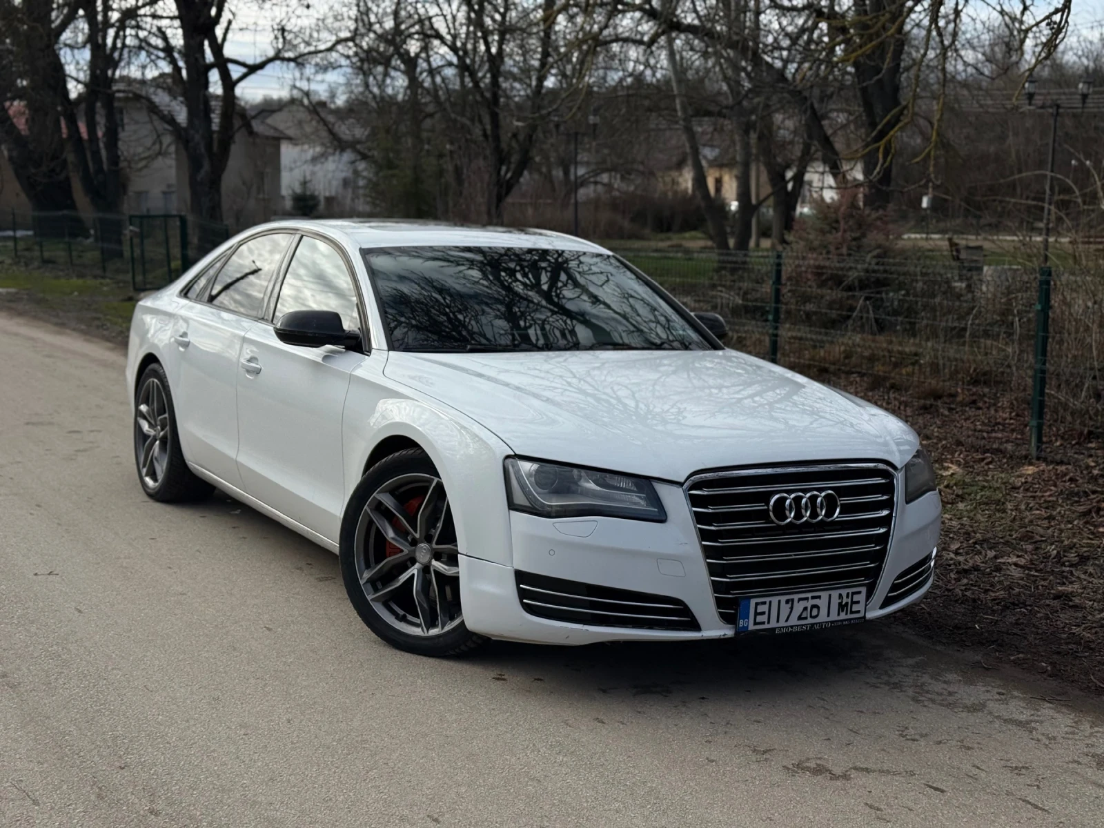 Audi A8 L* 4.2tdi* QUATTRO* ОБДУХВАНЕ* ВАКУМ* NIGHT* , снимка 1