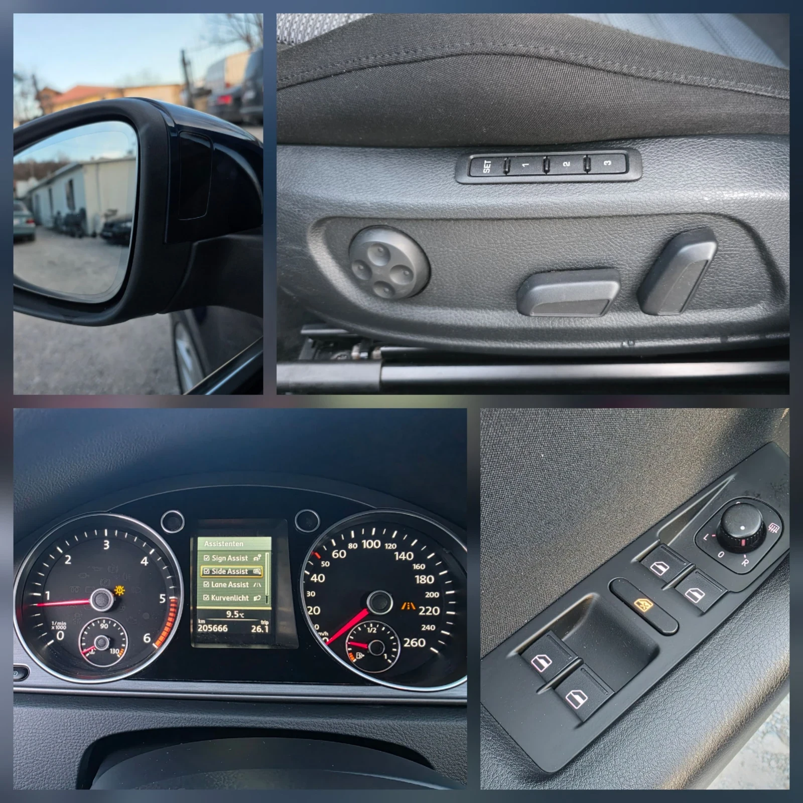 VW Passat HIGHLINE 2.0 TDI 177 К.С. АВТОМАТ / ЛЕД / КАМЕРА, снимка 14 - Автомобили и джипове - 53776232