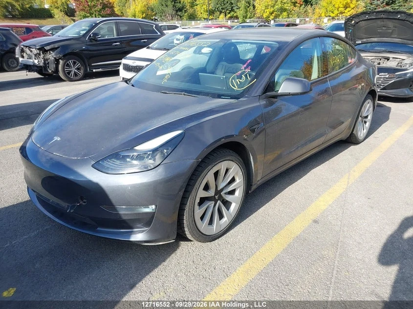 Tesla Model 3 Long Range AWD, снимка 2 - Автомобили и джипове - 56405105