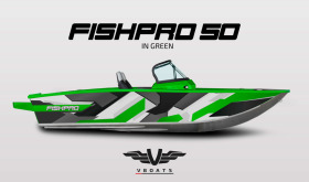 Лодка Vboats Fishpro X5, снимка 5 - Воден транспорт - 41720968