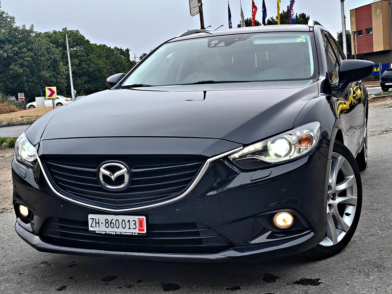 Mazda 6 2.5!!ШВЕЙЦАРИЯ!АВТОМАТИК!КОЖА!!НАВИ!!, снимка 1 - Автомобили и джипове - 47213801