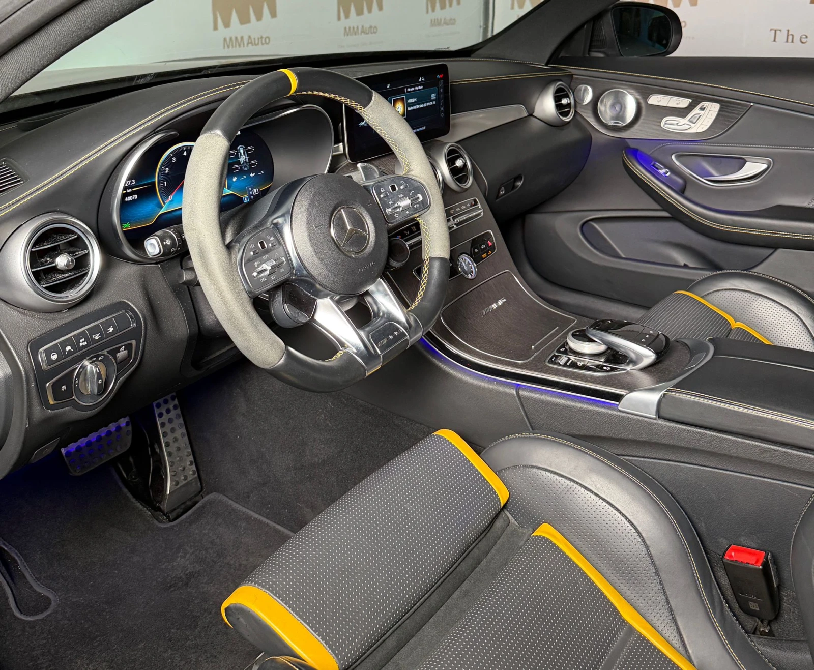 Mercedes-Benz C 63 AMG s Coupe* Ceramic* Downpipe* Carbon* Pano, снимка 6 - Автомобили и джипове - 53864702