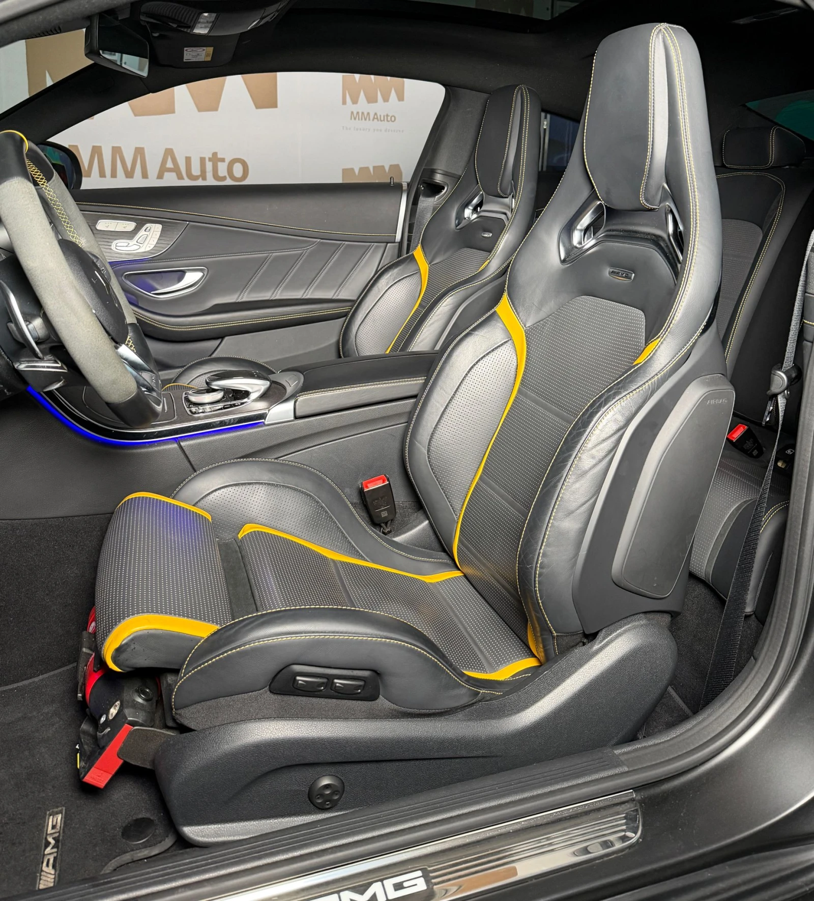 Mercedes-Benz C 63 AMG s Coupe* Ceramic* Downpipe* Carbon* Pano, снимка 7 - Автомобили и джипове - 53864702