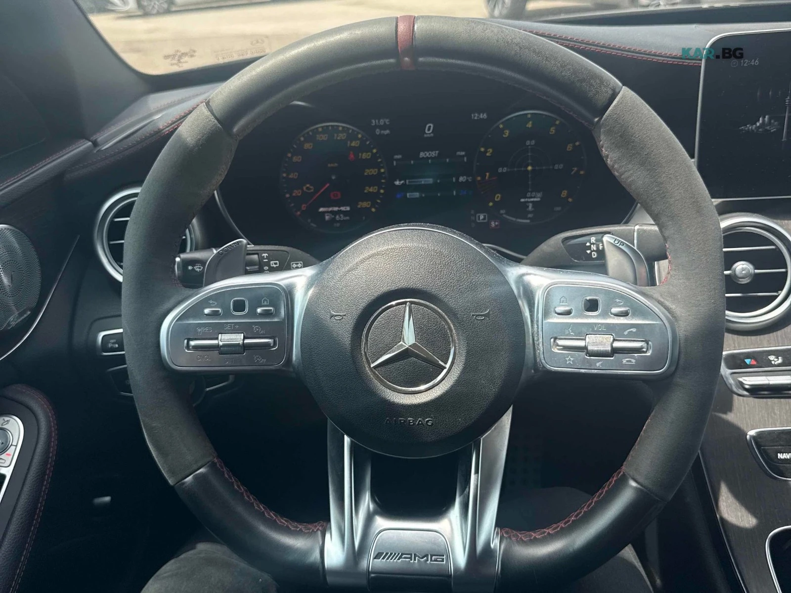 Mercedes-Benz C 43 AMG 4MATIC Автокредит Цена до България, снимка 7 - Автомобили и джипове - 54789979