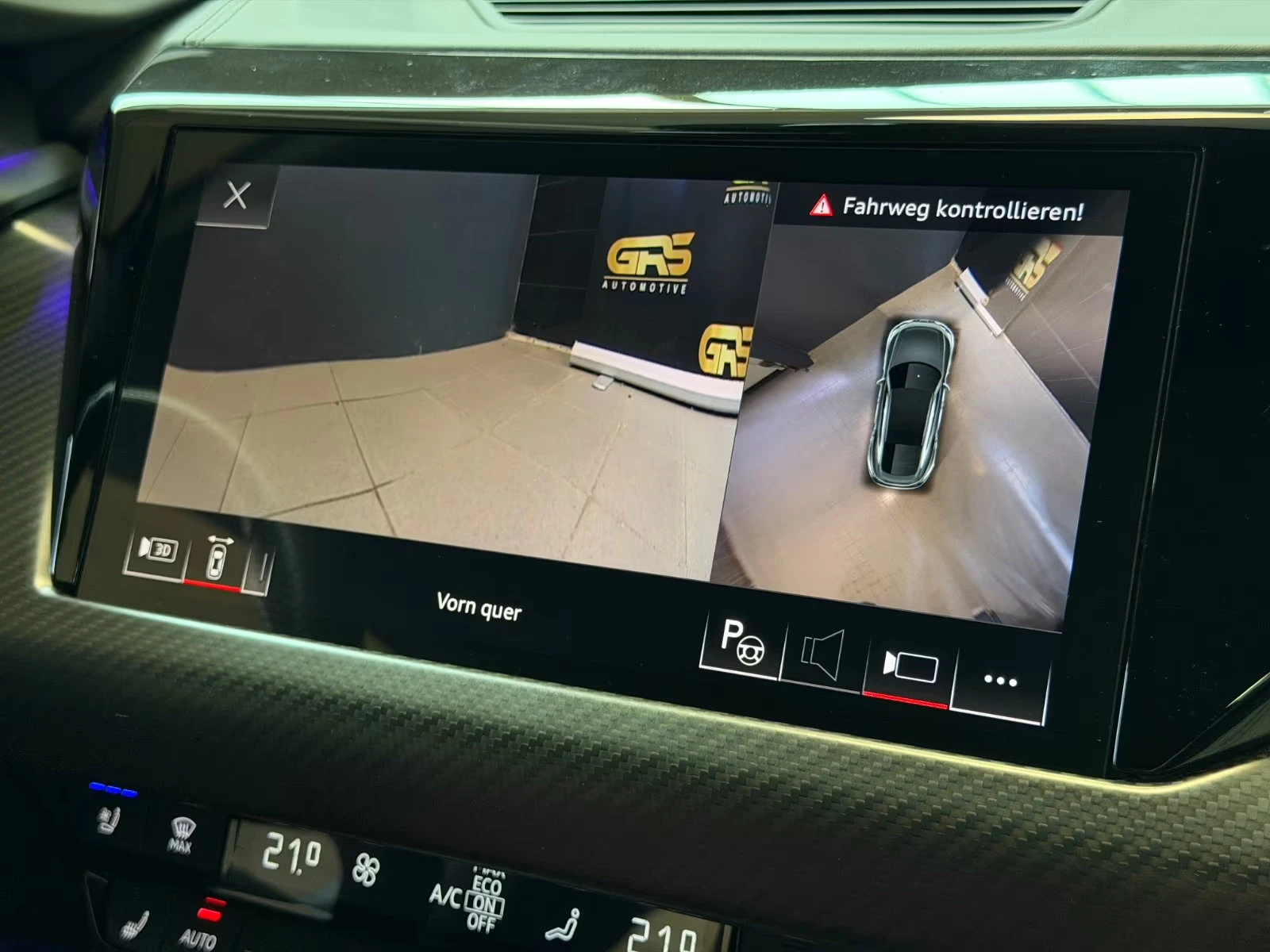 Audi E-Tron GT RS/QUATTRO/598HP/360/PANO/MATRIX/CARBON/788z, снимка 15 - Автомобили и джипове - 55704133