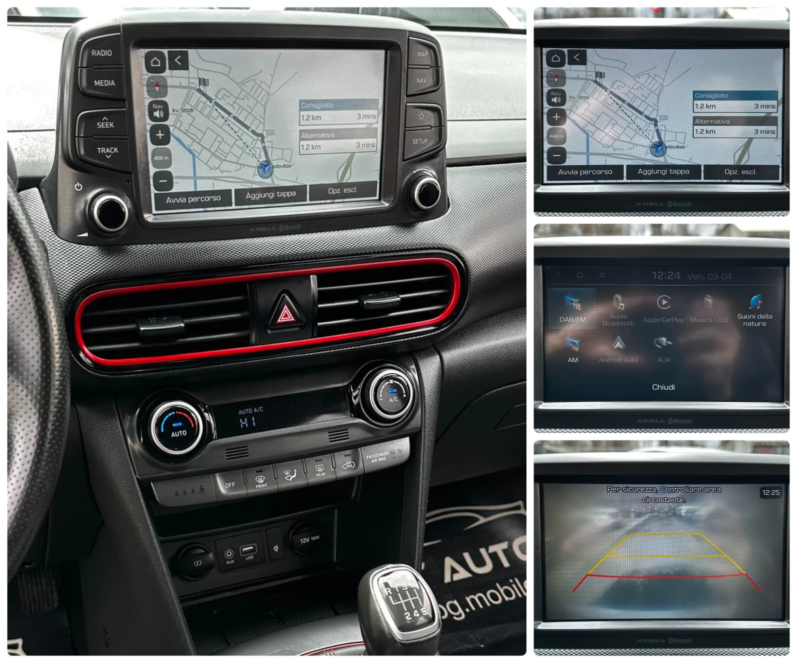 Hyundai Kona 1.6D 116HP 101 000KM CARPLAY BLIND SPOT EU6D-TEMP, снимка 13 - Автомобили и джипове - 54080808