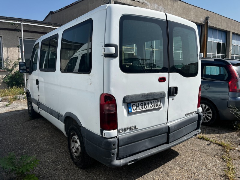 Opel Movano * ПЪТНИЧЕСКИ 8+ 1* 2.5D, снимка 3 - Бусове и автобуси - 46233714