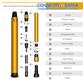 Други специализирани машини Друга Нова Сондажна машина Track-250CN52 до 250 метра, снимка 6