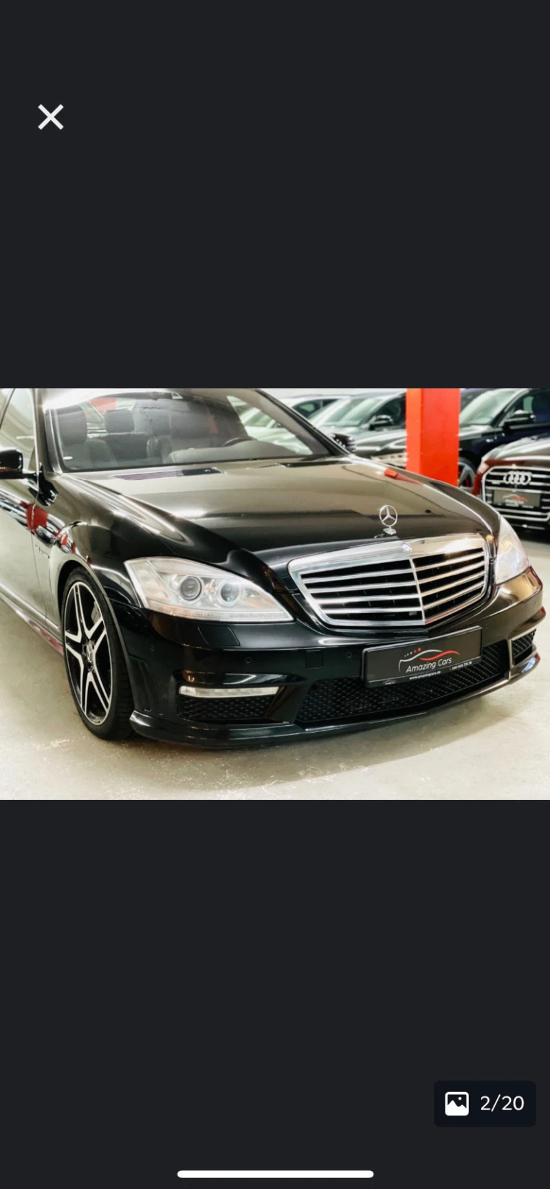 Mercedes-Benz S 63 AMG W221 face, снимка 2 - Автомобили и джипове - 47090576