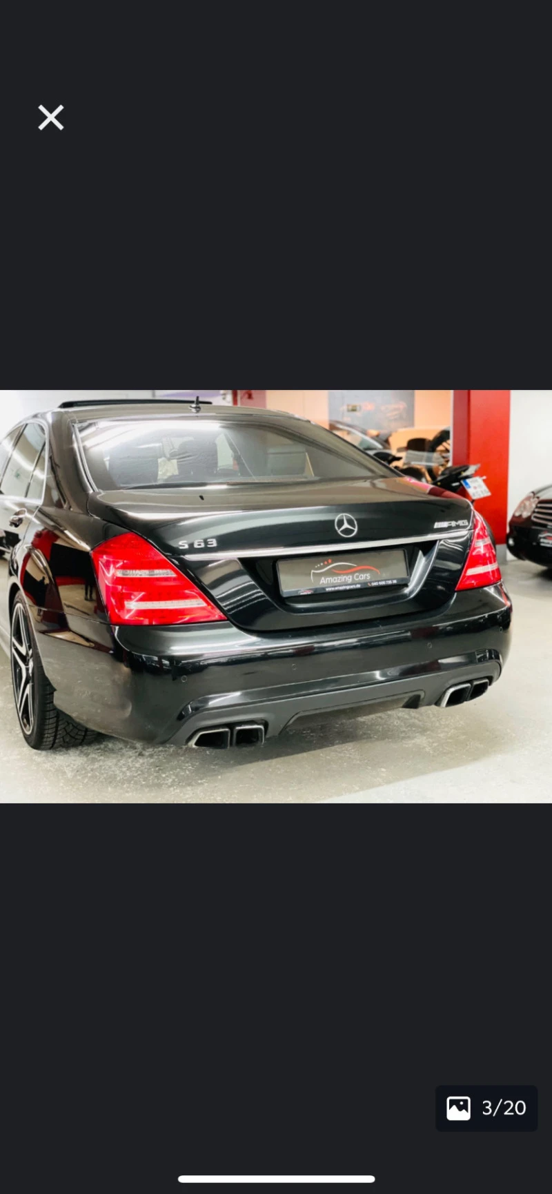 Mercedes-Benz S 63 AMG W221 face, снимка 3 - Автомобили и джипове - 47090576