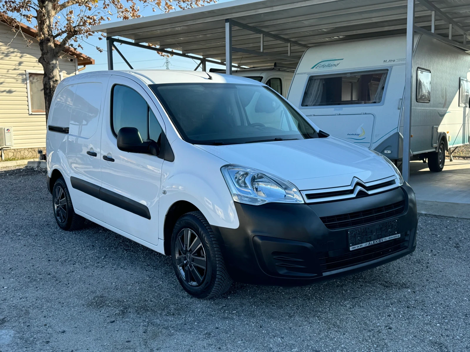 Citroen Berlingo 100к.с 2018г. Товарен Пълна Сервизна История, снимка 1