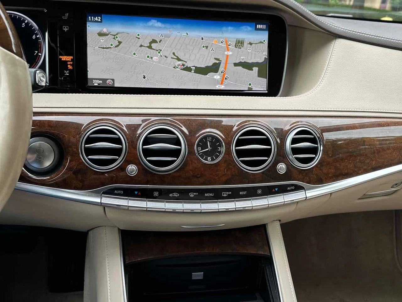 Mercedes-Benz S 550 | DISTRONIC | ОБДУХВАНЕ | BURMESTER | , снимка 9 - Автомобили и джипове - 55070199