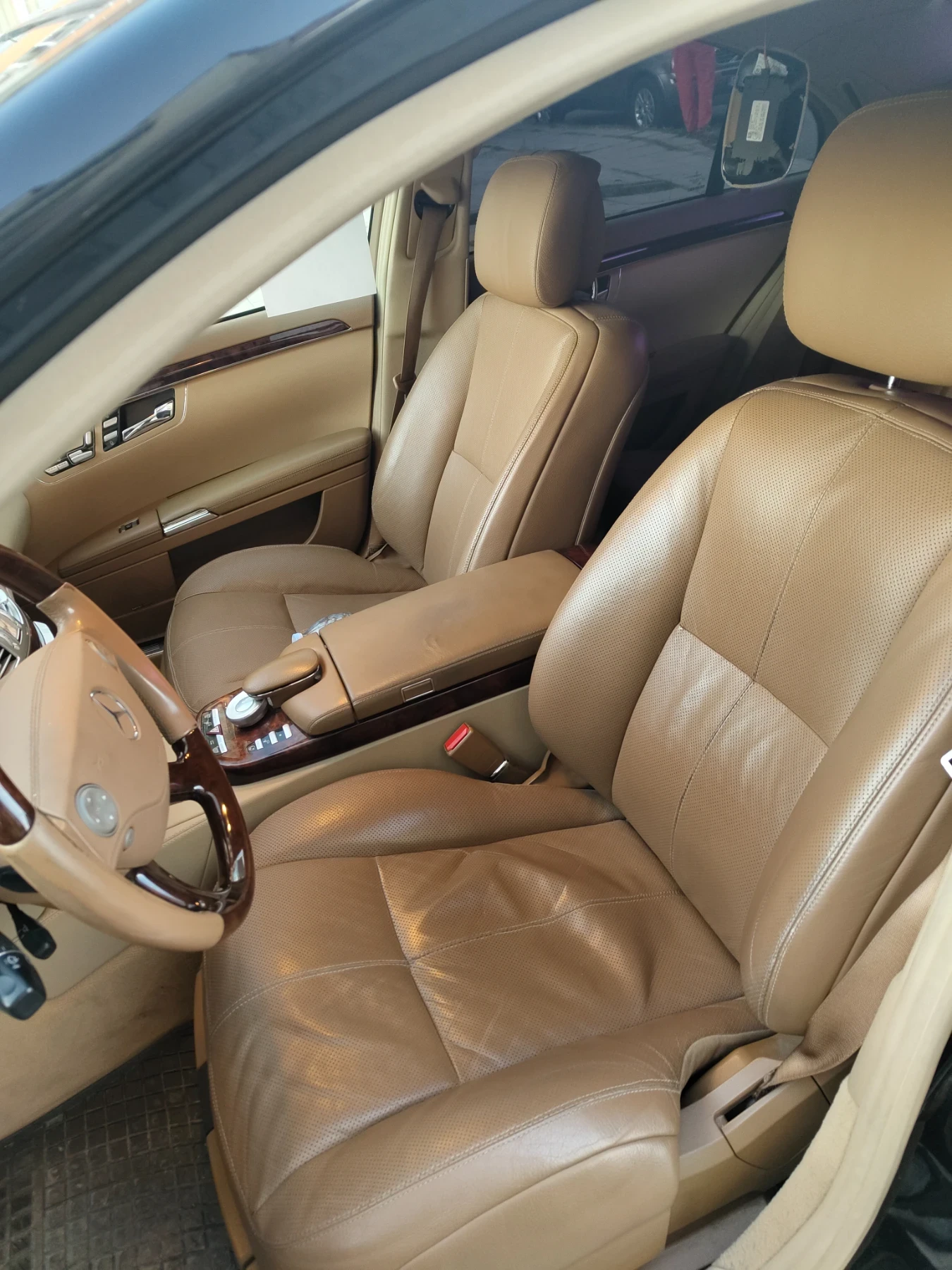 Mercedes-Benz S 500 Бензин+ ГАЗ, снимка 7 - Автомобили и джипове - 56252400