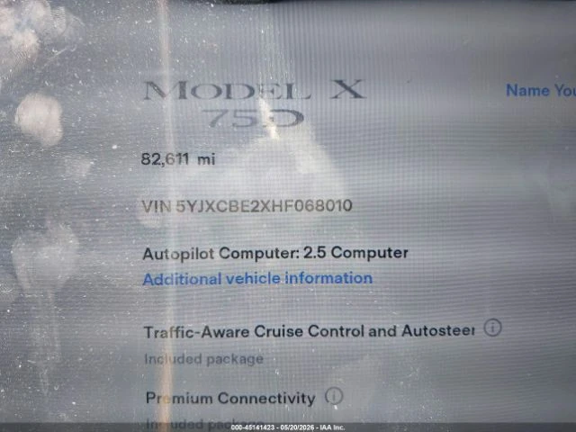 Tesla Model X 75D AWD, снимка 16 - Автомобили и джипове - 55107185