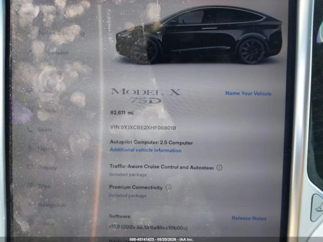 Tesla Model X 75D AWD, снимка 14 - Автомобили и джипове - 55107185