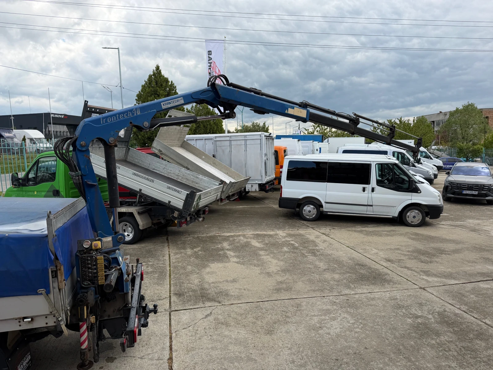 Iveco Daily 3.0HPI* 35C18 + Кран Irontech 40, снимка 9 - Камиони - 54342611