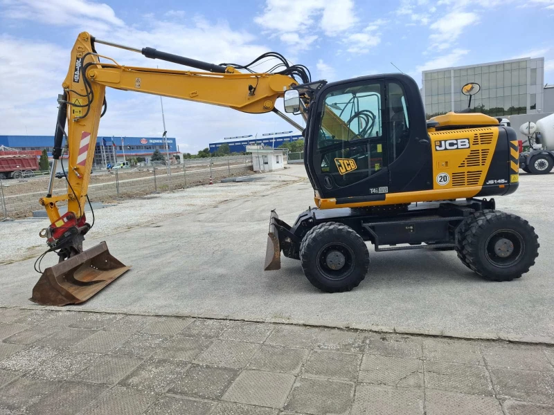 Багер JCB JS 145 W , 3 кофи, снимка 3 - Индустриална техника - 51194816