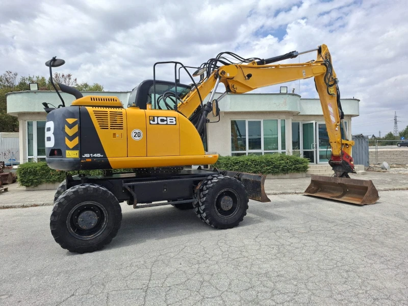 Багер JCB JS 145 W , 3 кофи, снимка 6 - Индустриална техника - 51194816