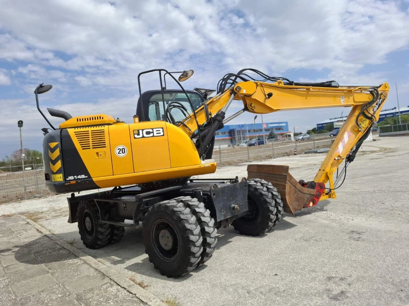Багер JCB JS 145 W , 3 кофи, снимка 4 - Индустриална техника - 51194816