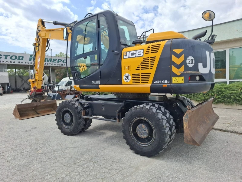 Багер JCB JS 145 W , 3 кофи, снимка 8 - Индустриална техника - 51194816