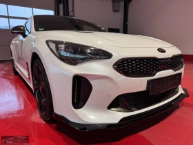 Kia Stinger GT/370HP/4WD/PANO/H&K/CAM/BREMBO/MEMO/HUD/LED/834g, снимка 4 - Автомобили и джипове - 53616737