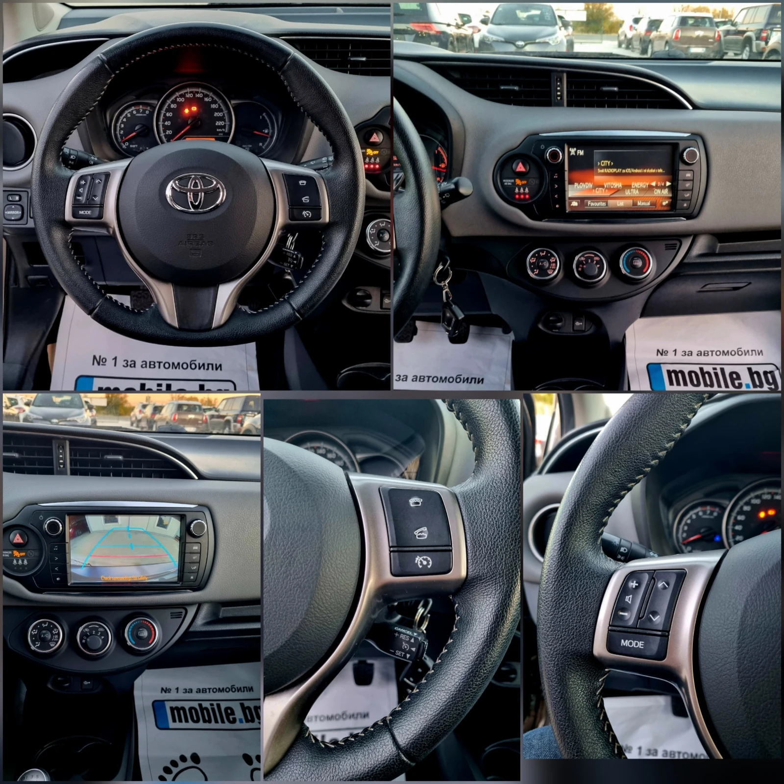 Toyota Yaris 1.3VVT-i 99ks.Navi, Kamera | Mobile.bg   14