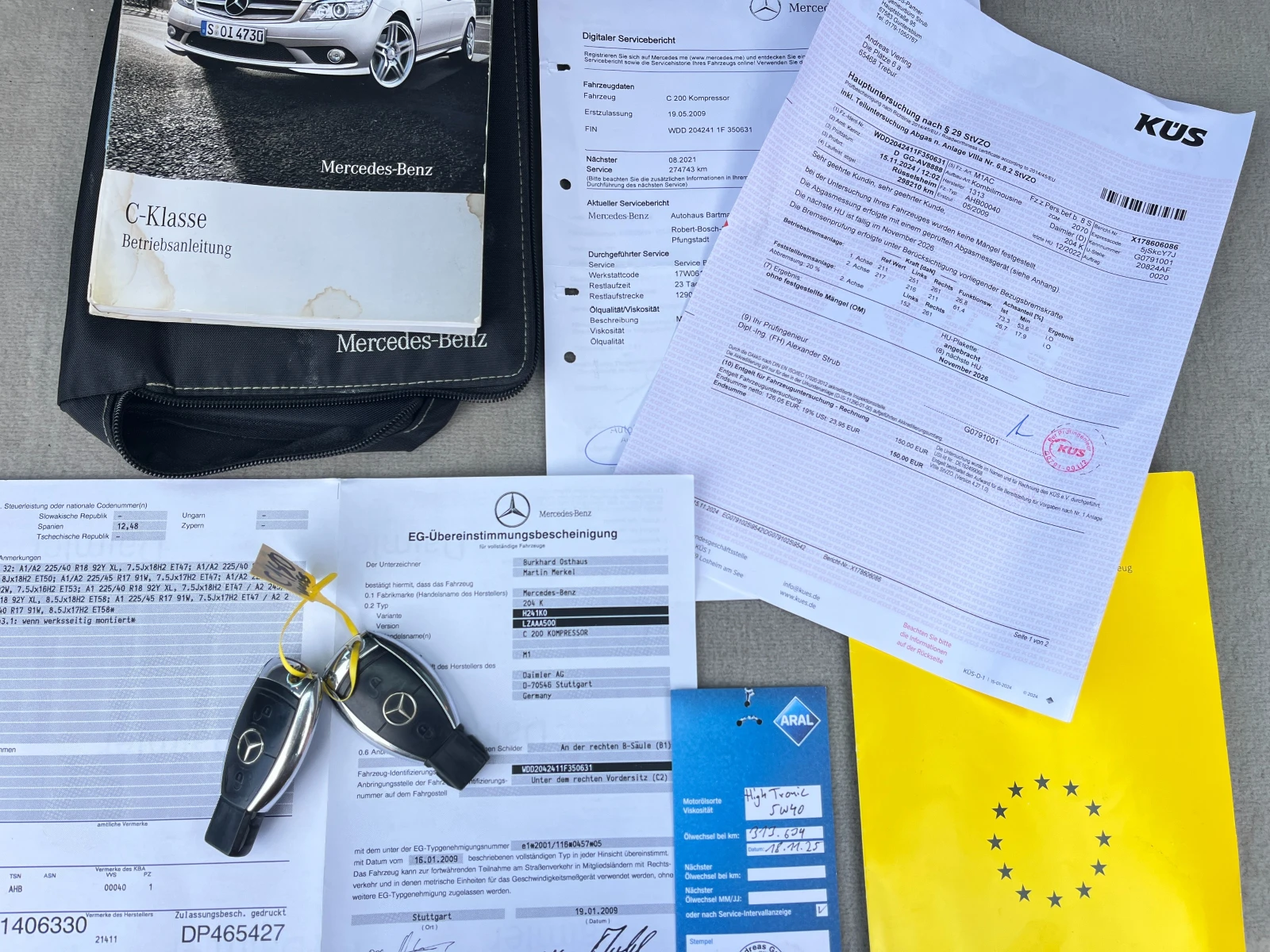 Mercedes-Benz C 200 KOMPRESSOR - ELEGANCE, снимка 12 - Автомобили и джипове - 54094526