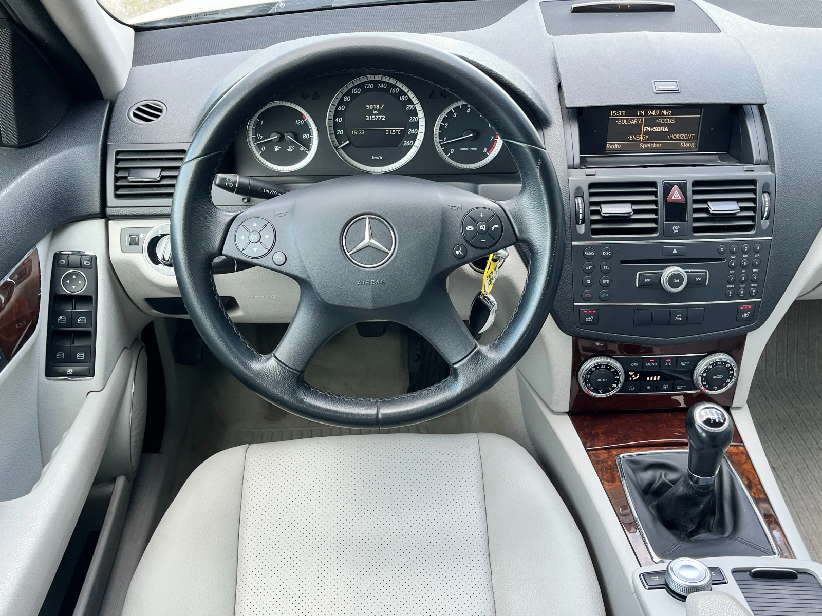 Mercedes-Benz C 200 KOMPRESSOR - ELEGANCE, снимка 8 - Автомобили и джипове - 54094526