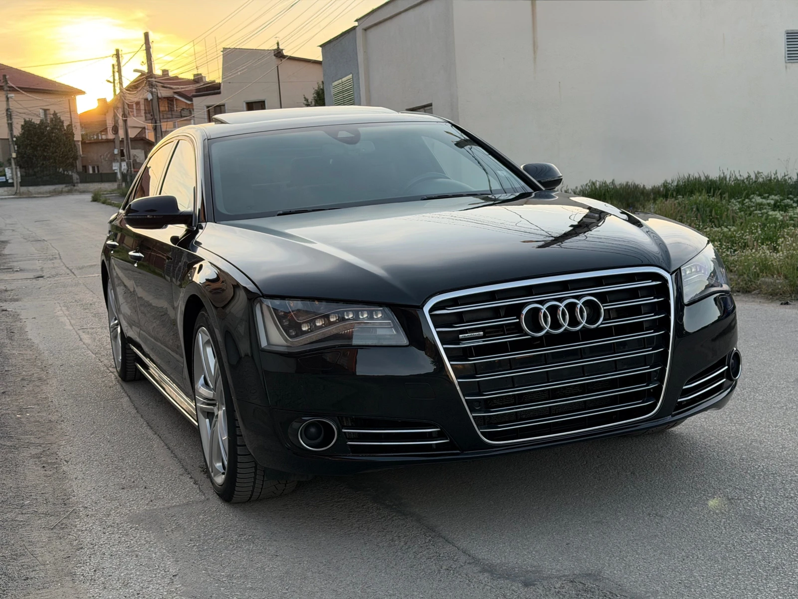 Audi A8 LONG-4.2TDI-3xTV-FULL LED-FULL, снимка 3 - Автомобили и джипове - 54715832