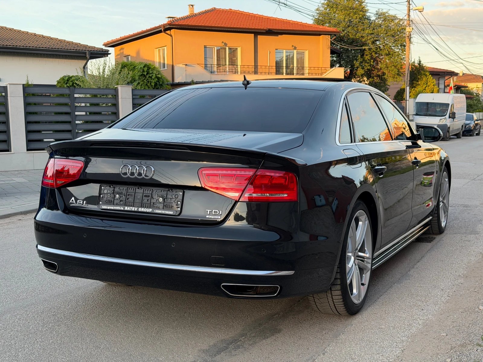 Audi A8 LONG-4.2TDI-3xTV-FULL LED-FULL, снимка 5 - Автомобили и джипове - 54715832