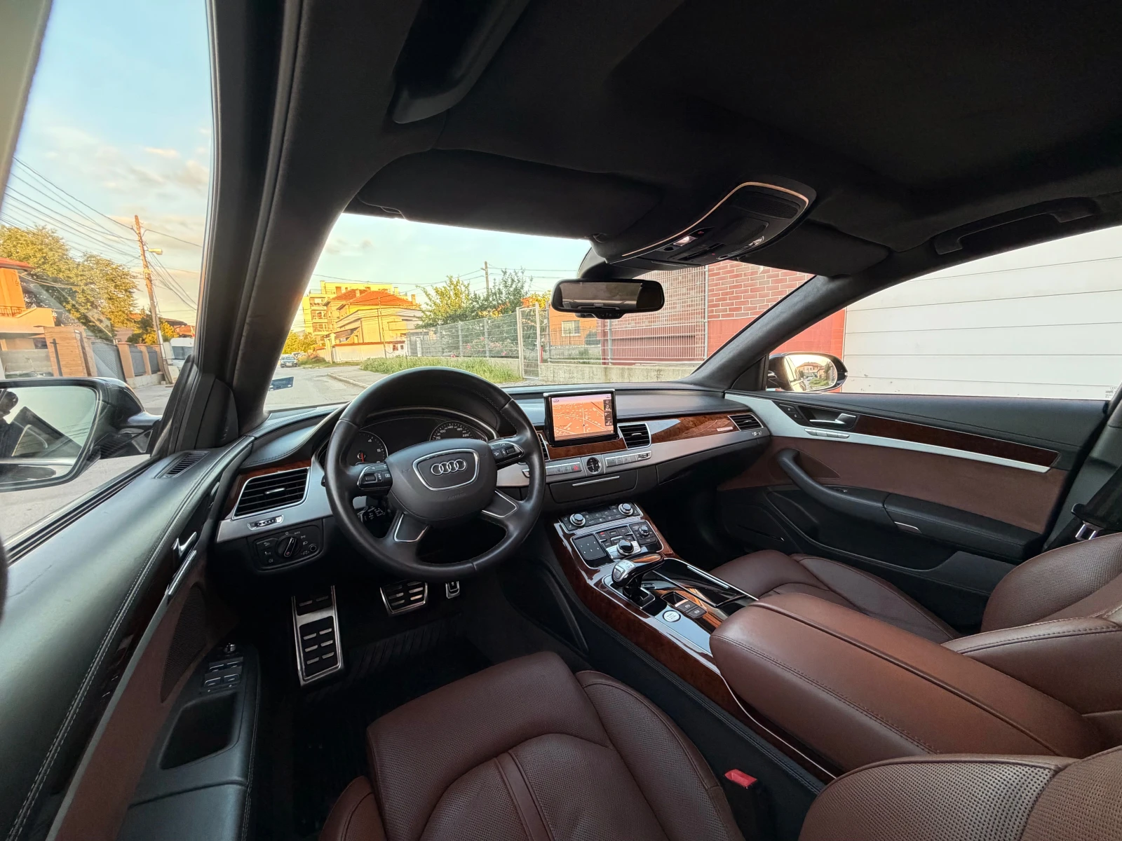 Audi A8 LONG-4.2TDI-3xTV-FULL LED-FULL, снимка 9 - Автомобили и джипове - 54715832