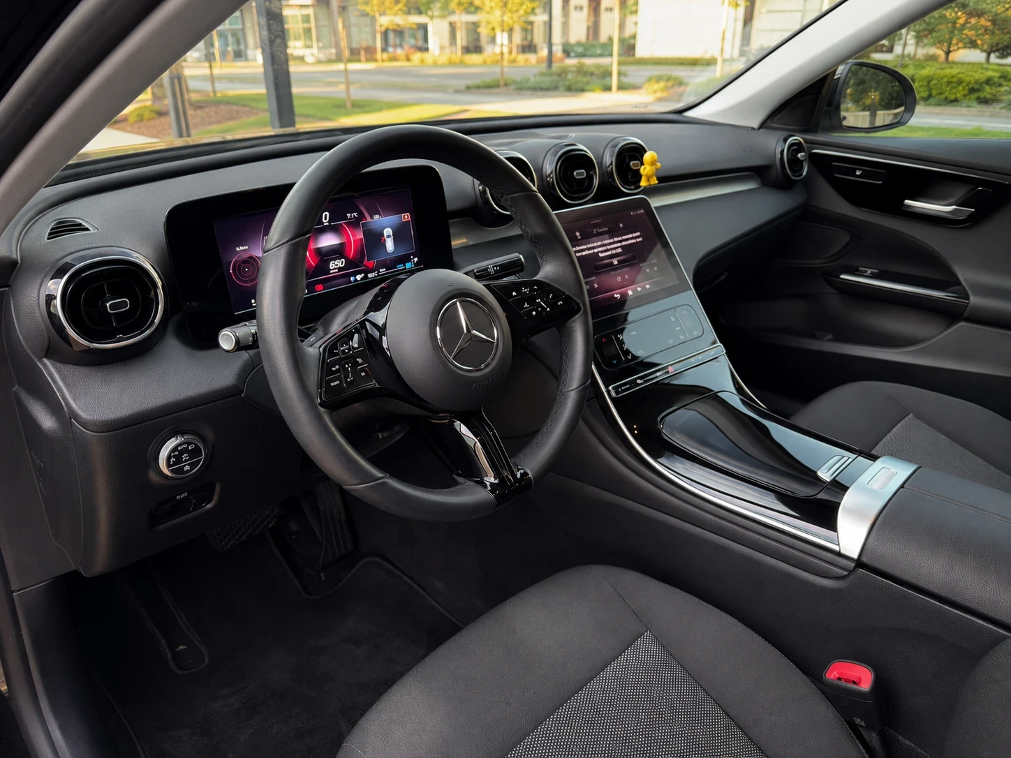 Mercedes-Benz C 200 9G Tronik midl hibrid УНИКАЛНА 40 000КМ , снимка 4 - Автомобили и джипове - 55163035