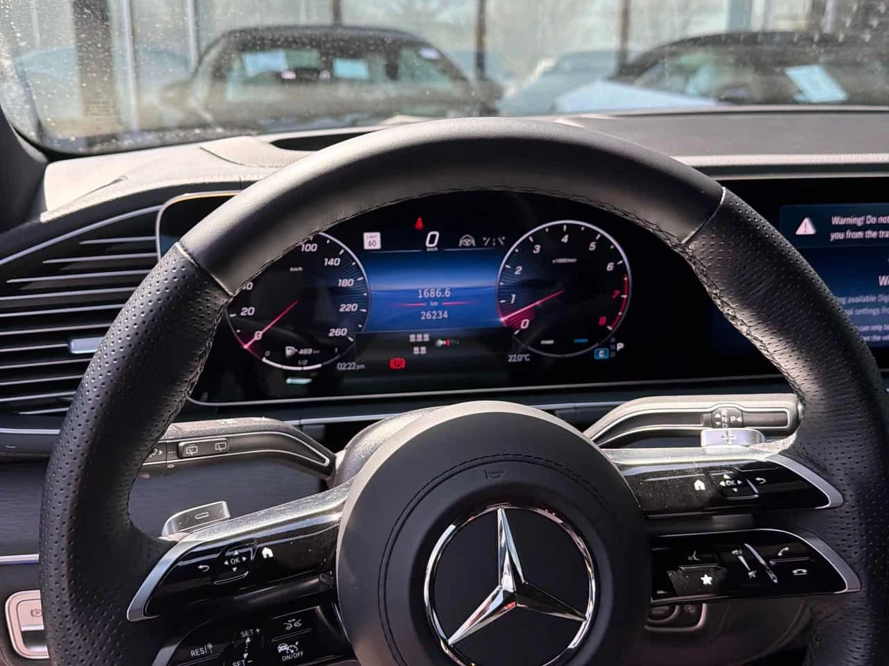 Mercedes-Benz GLS 450 BURMESTER/ДИСТРОНИК/ОБДУХВАНЕ/ПАНОРАМА/HUD, снимка 8 - Автомобили и джипове - 54493949