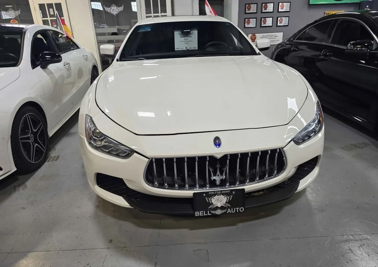 Maserati Ghibli V6 * KEYLESS * CAMERA * ШИБЕДАХ * RWD * CARFAX * , снимка 2 - Автомобили и джипове - 55245236