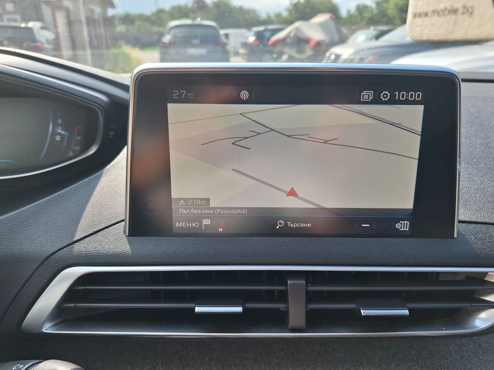 Peugeot 5008 1.6hdi* АВТОМАТИК/НАВИ/КАМЕРА/КЕЙЛЕС/ДИСТРОНИК* , снимка 8 - Автомобили и джипове - 55595236