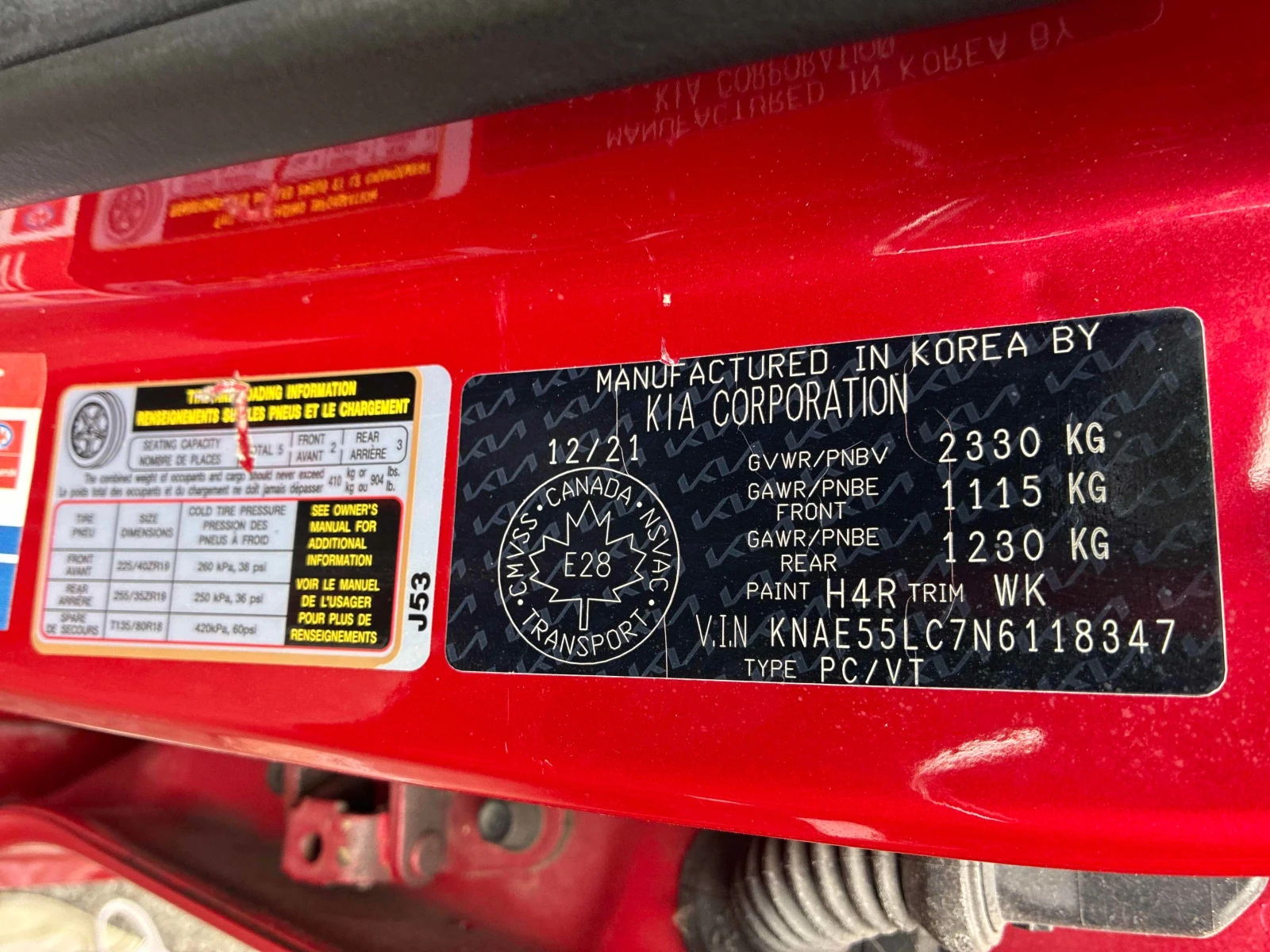 Kia Stinger * AWD * CARFAX * ЦЕНА ДО БГ, снимка 7 - Автомобили и джипове - 56129718