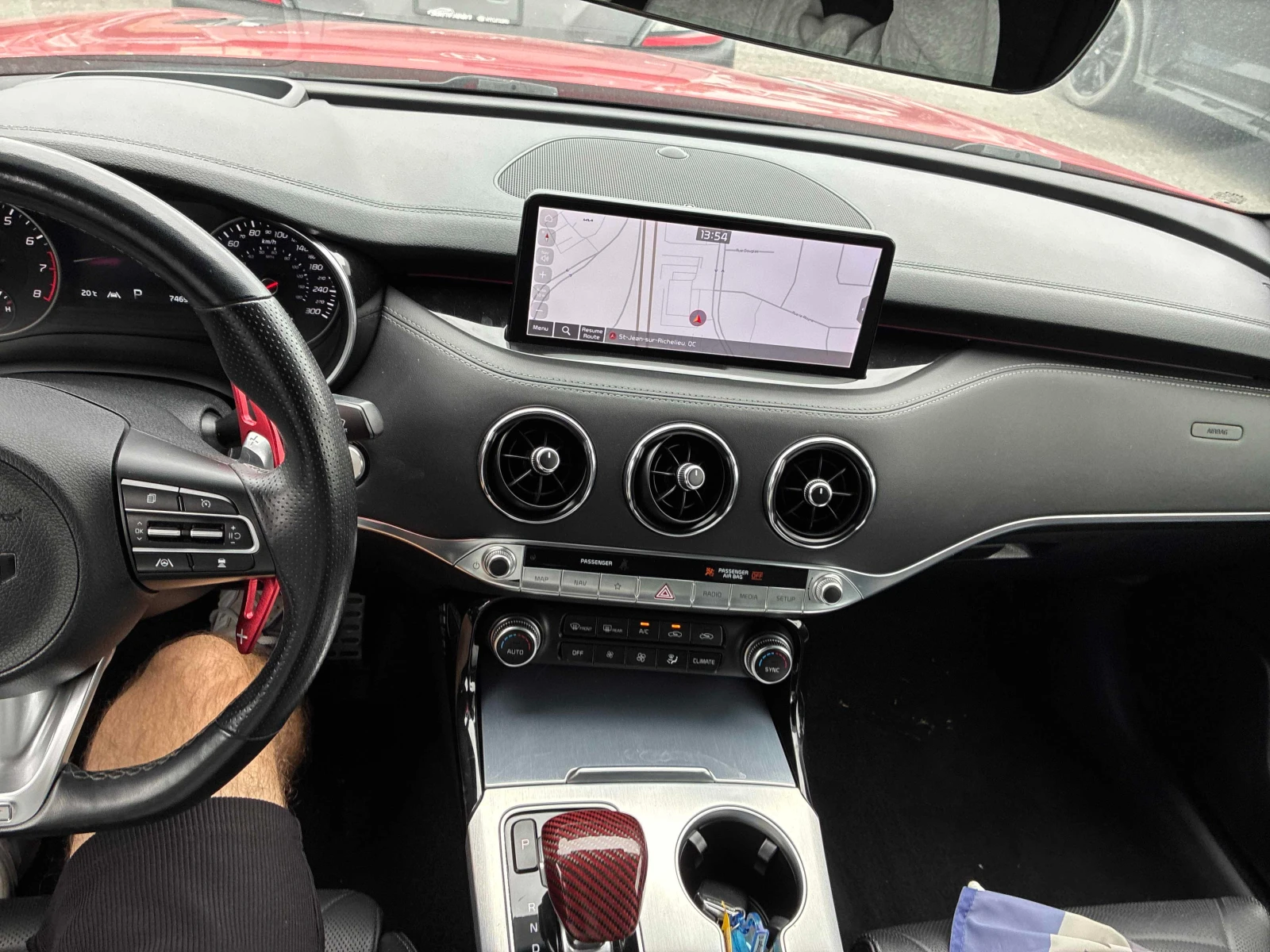 Kia Stinger * AWD * CARFAX * ЦЕНА ДО БГ, снимка 11 - Автомобили и джипове - 56129718