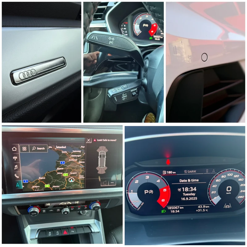 Audi Q3 35TDI* DIGITAL* АВТОПИЛОТ* ПАРКТРОНИК* DISTRONIC* , снимка 16 - Автомобили и джипове - 51767116